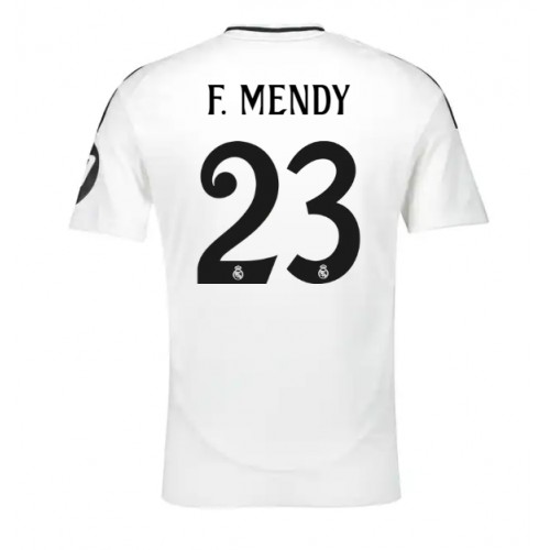 Fotbalové Dres Real Madrid Ferland Mendy #23 Domácí 2024-25 Krátký Rukáv